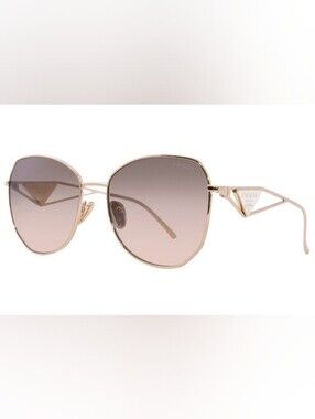 Prada Gold frame Sunglasses